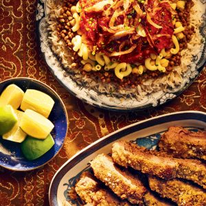 Nadiya Hussain’s Khoshari with Buftek