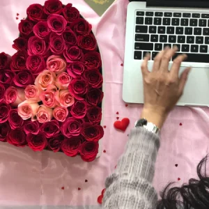 Classic Heart - Ombré Roses