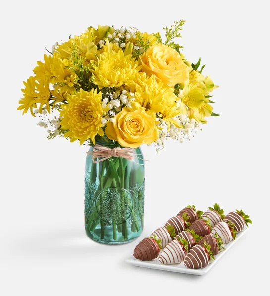 Radiant Sunshine and Berries