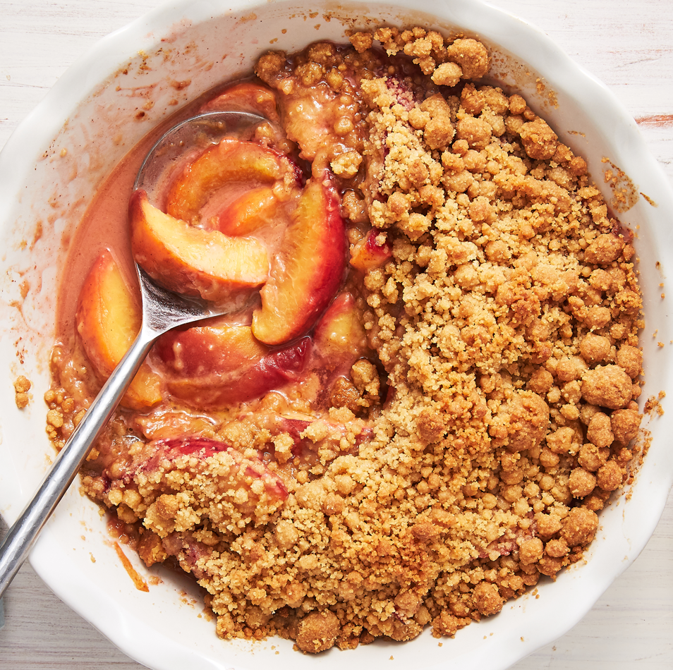 Peach Crumble