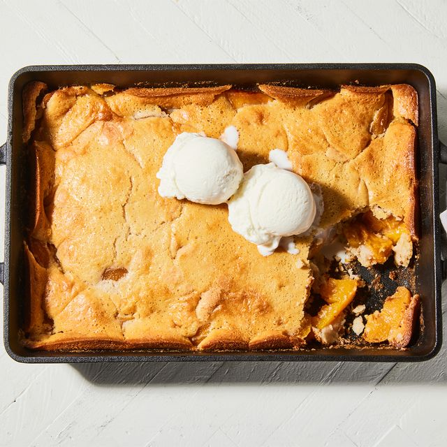 Bisquick Peach Cobbler