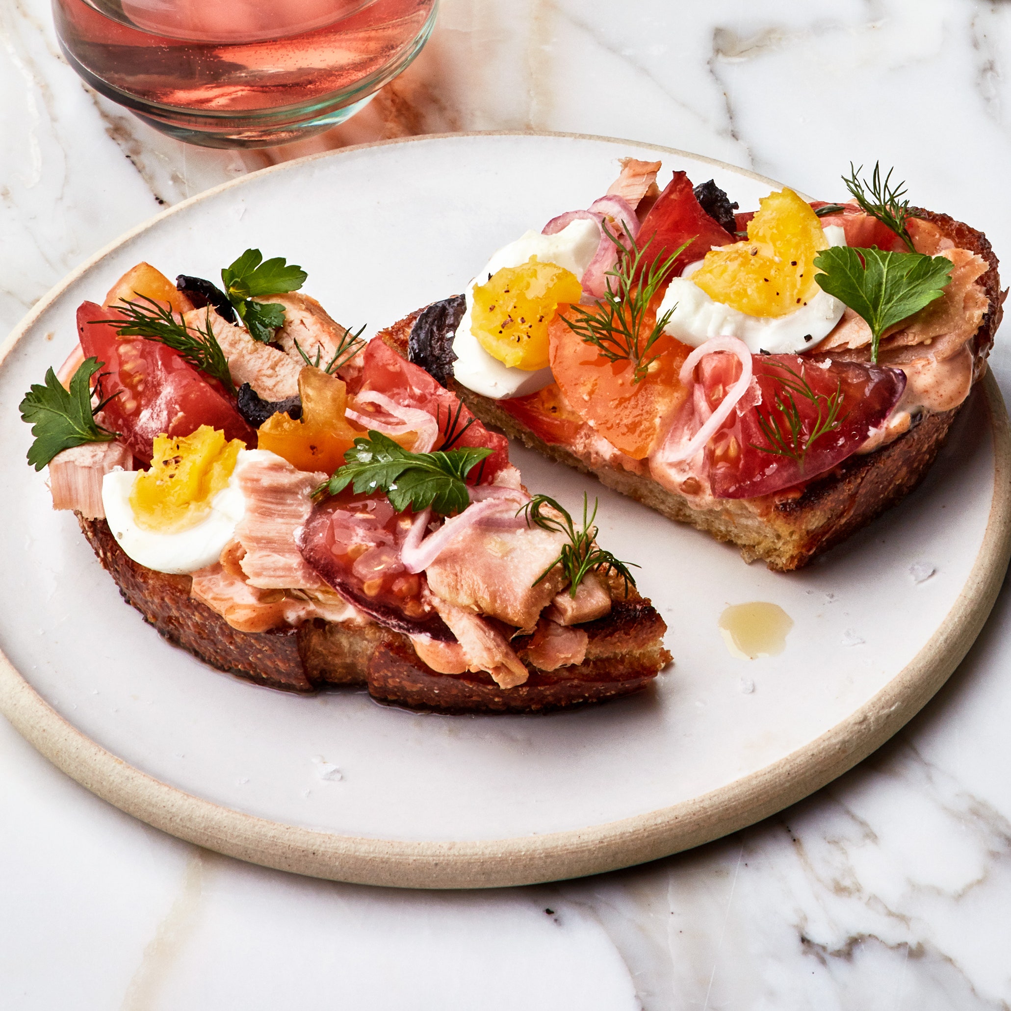 Niçoise Toast