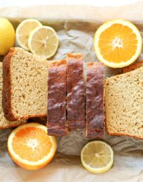 Healthy Citrus Pound Cake