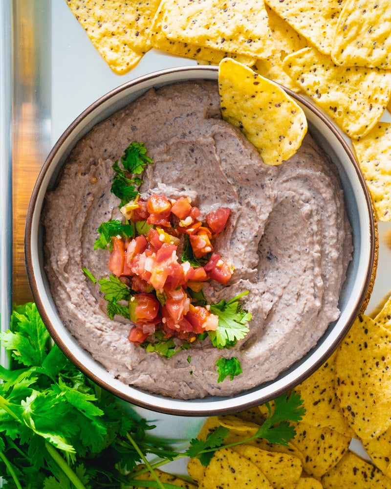 Easy Black Bean Hummus