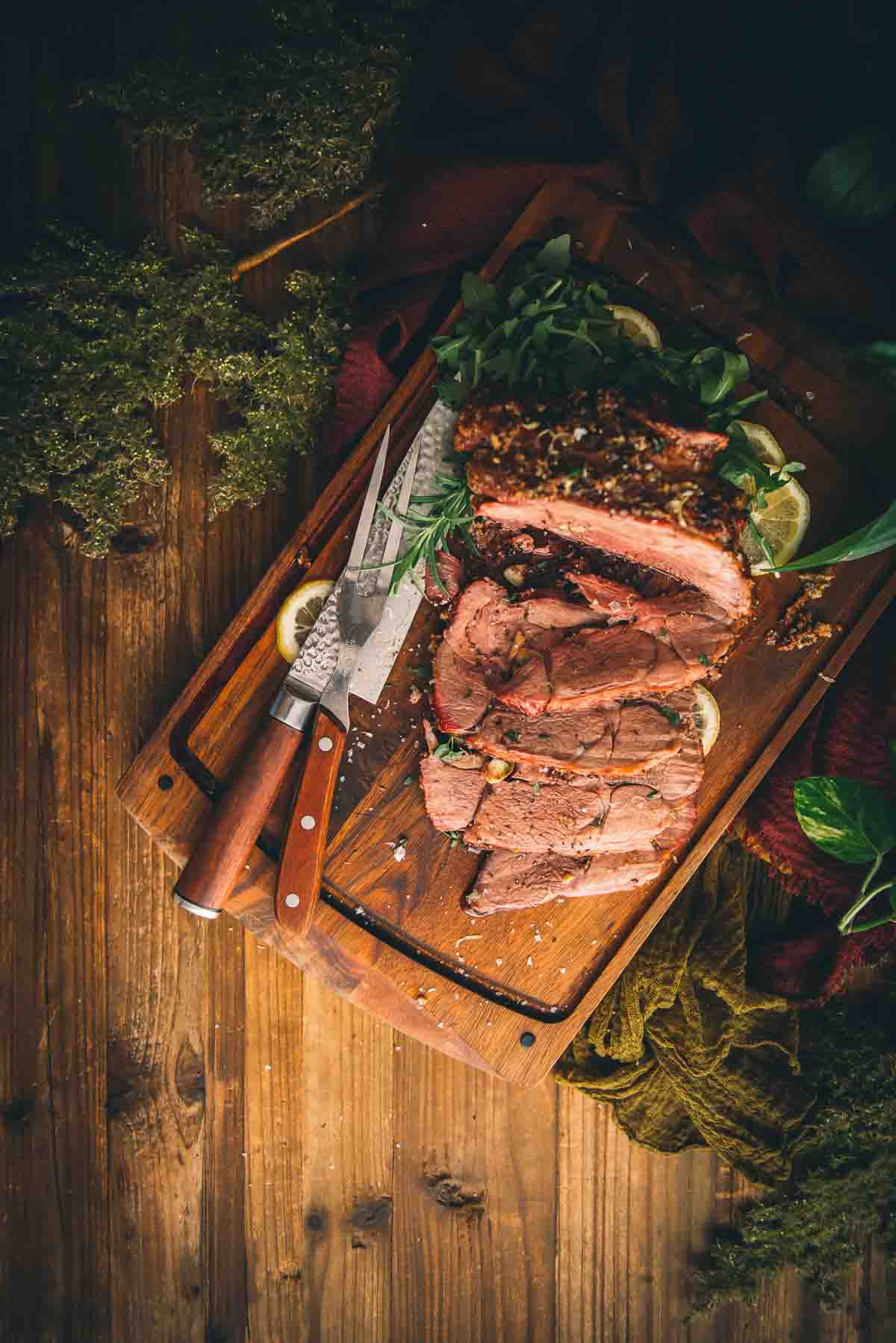 Smoked Leg of Lamb