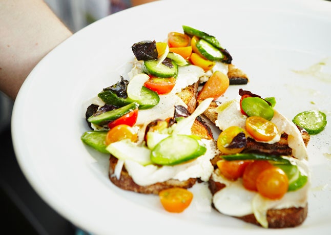 Smoked Fish Crostini