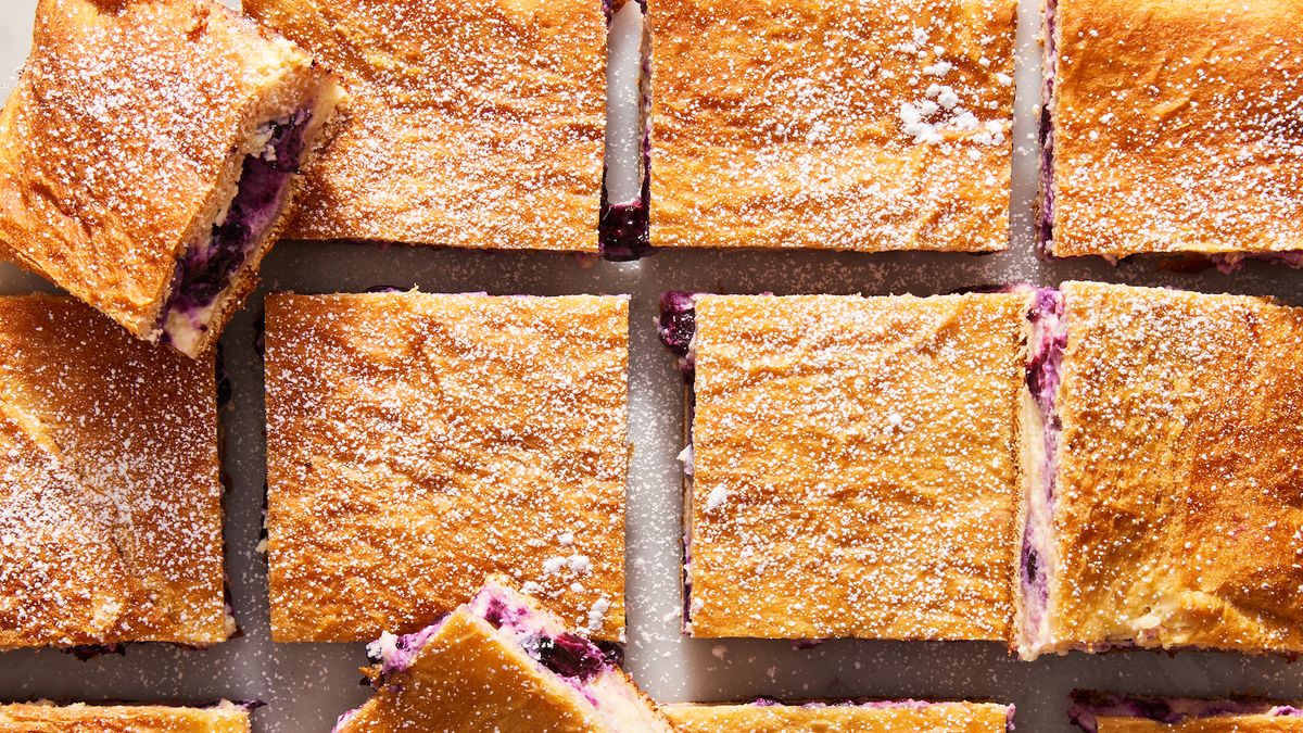 Lemon-Blueberry Cheesecake Bars