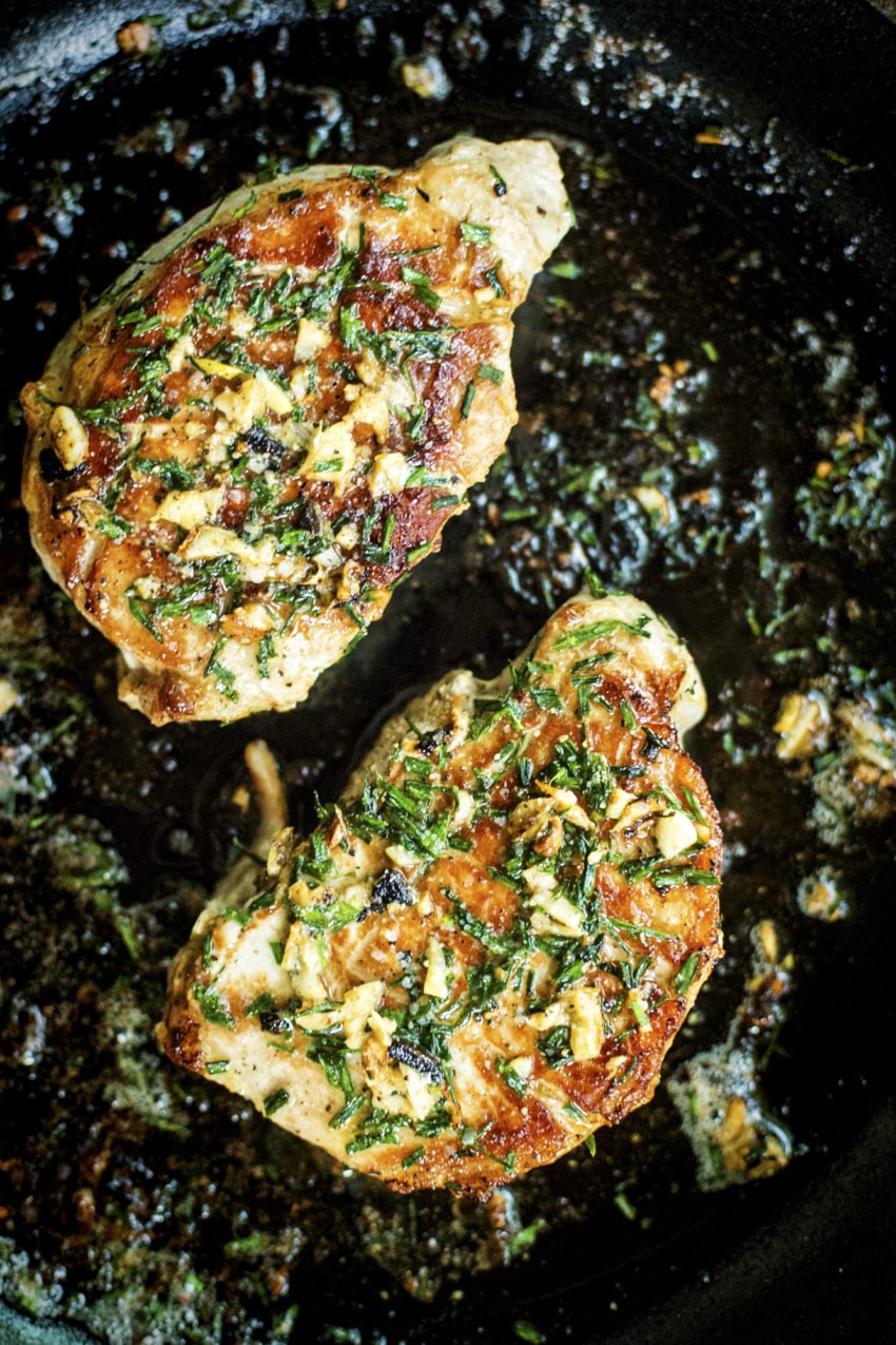 Pan Seared Pork Chops