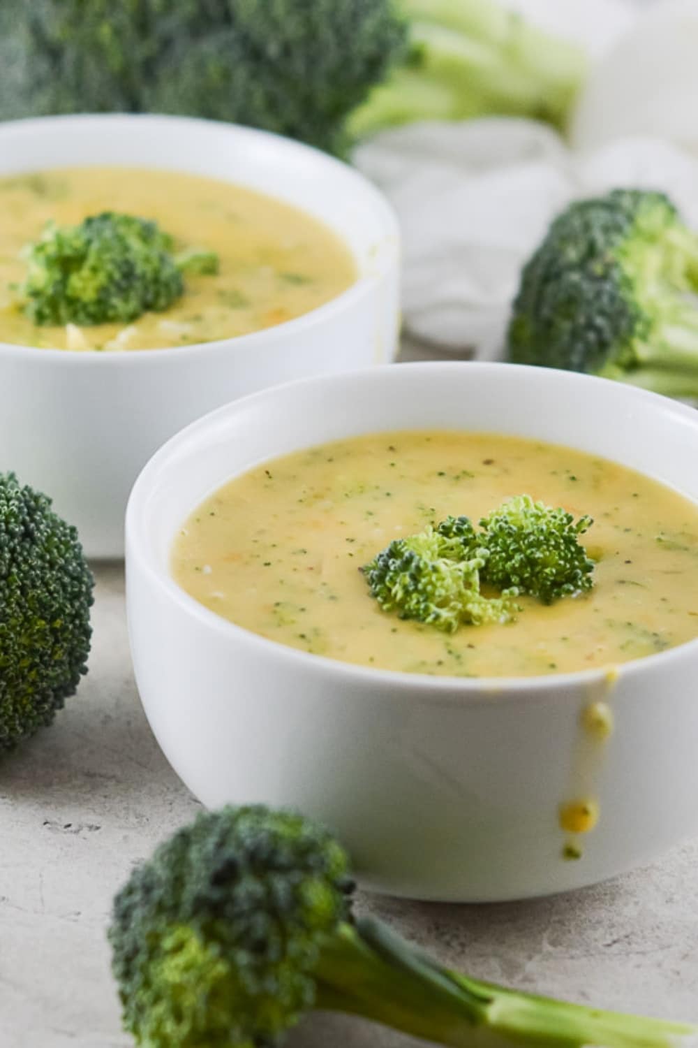 Vegan Broccoli Cheddar Cheese Soup