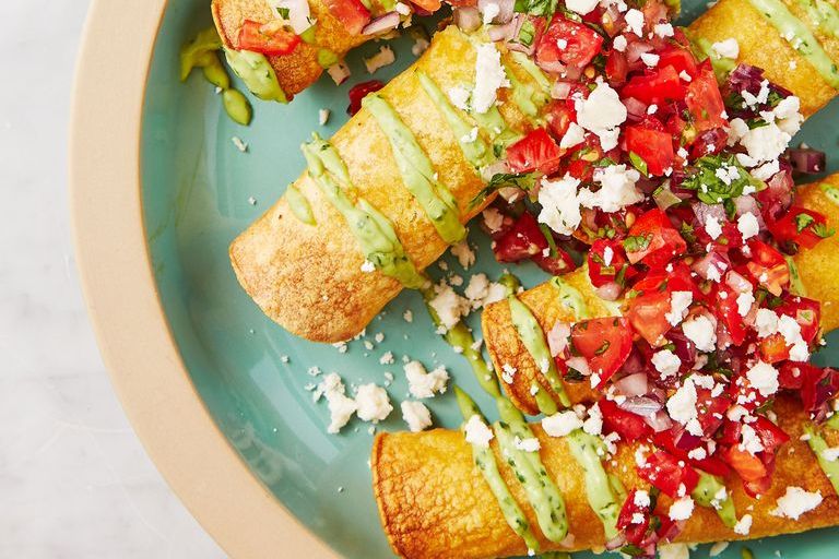 Spicy Chicken Taquitos