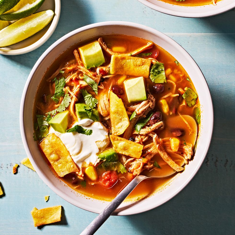 Slow-Cooker Chicken Tortilla Soup