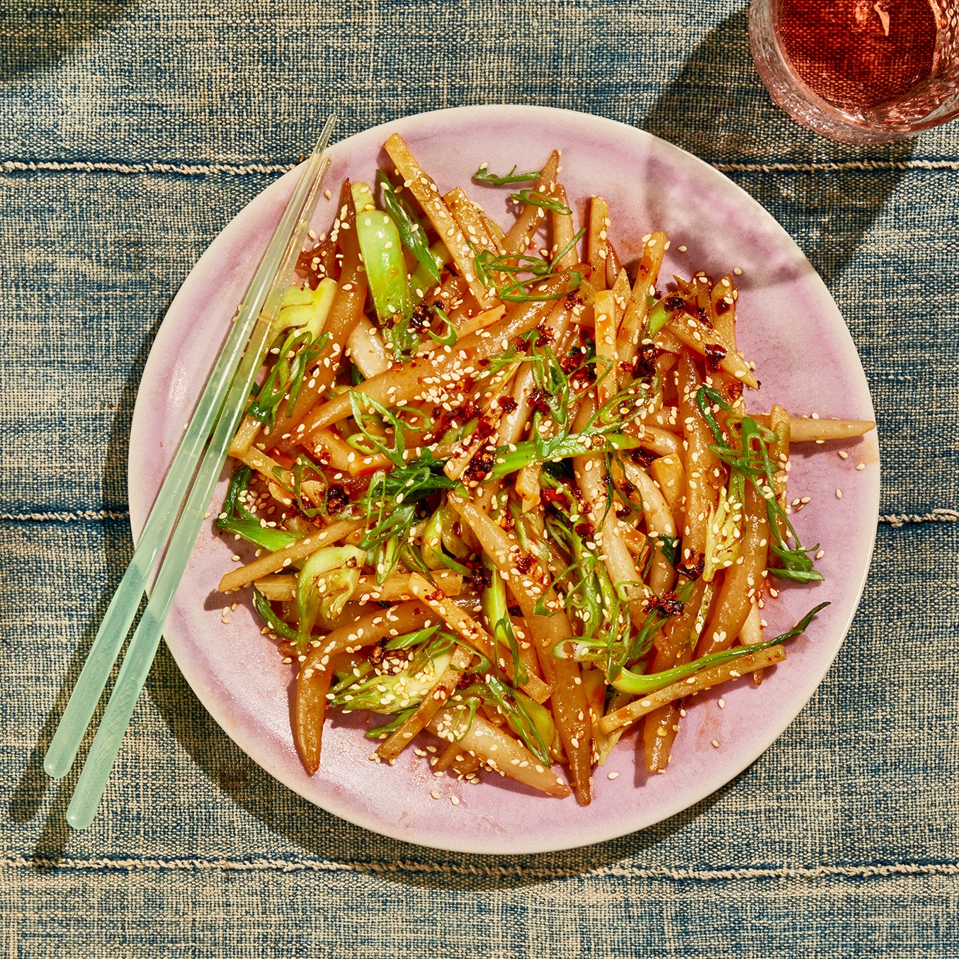 Spiced Double Potato Noodles