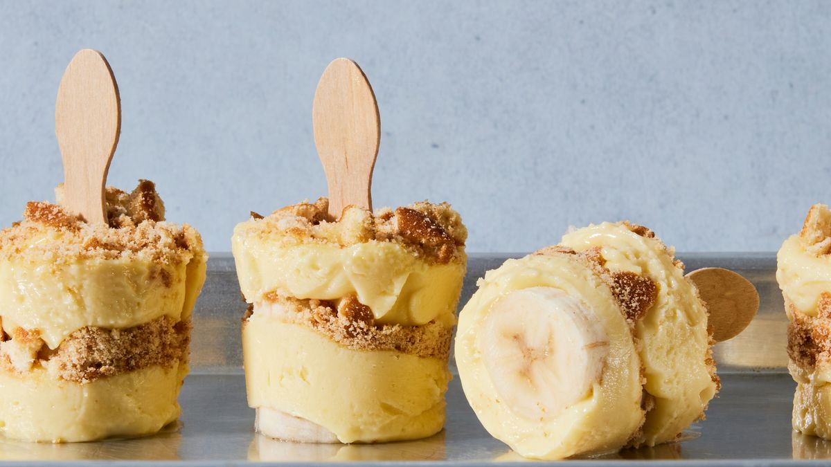 Banana Pudding Pops