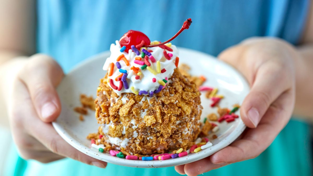 “Fried” Ice Cream