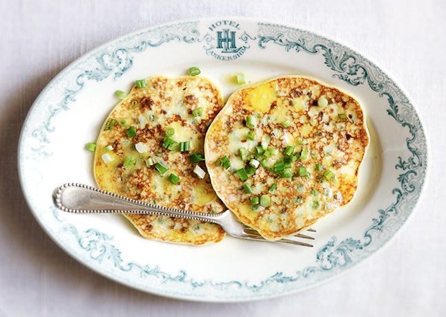 Pea Pancakes