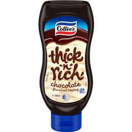 Cottee’s Thick ‘n’ Rich Chocolate Sauce Ice Cream
