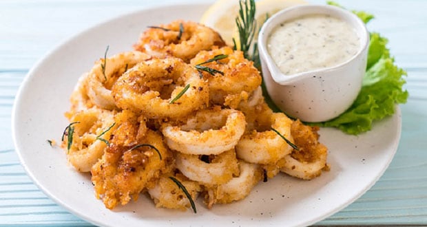 Crispy Calamari Rings Recipe