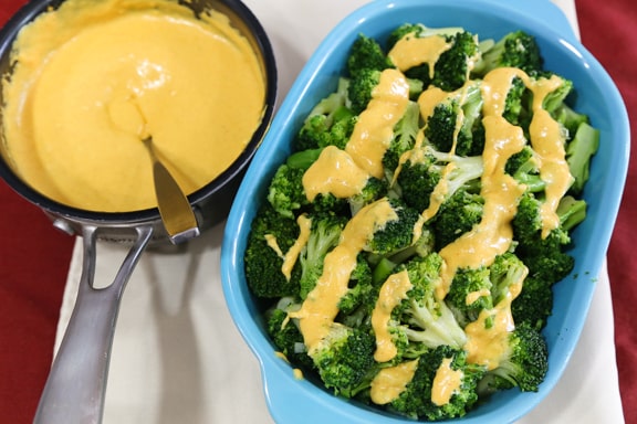 Mustard-Spiked Vegan Cheese-y Sauce