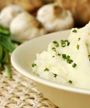 Roasted Garlic Mashed Potatoes