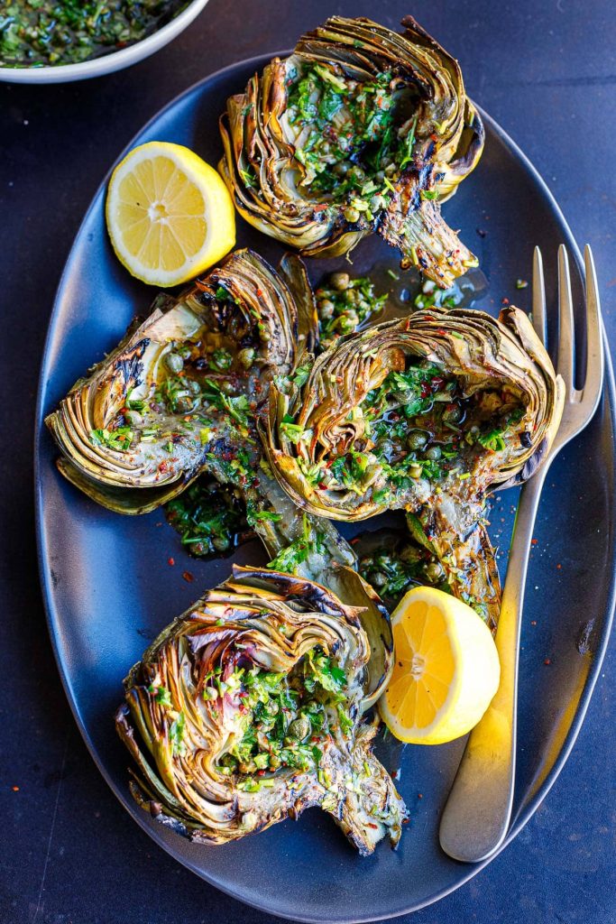 Grilled Artichokes