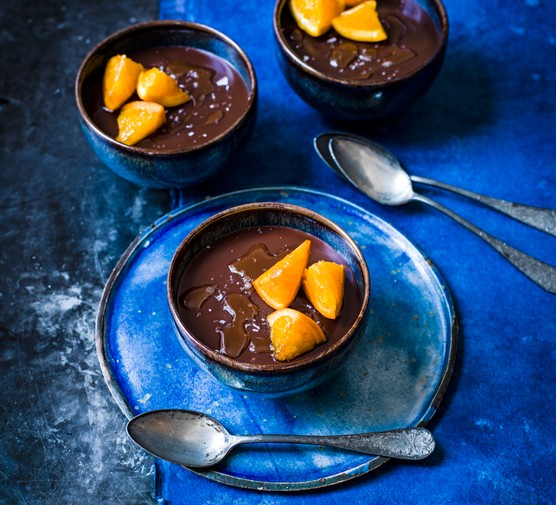 Chocolate orange pots