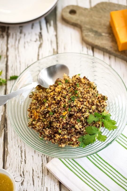 Salsa Verde Quinoa recipe