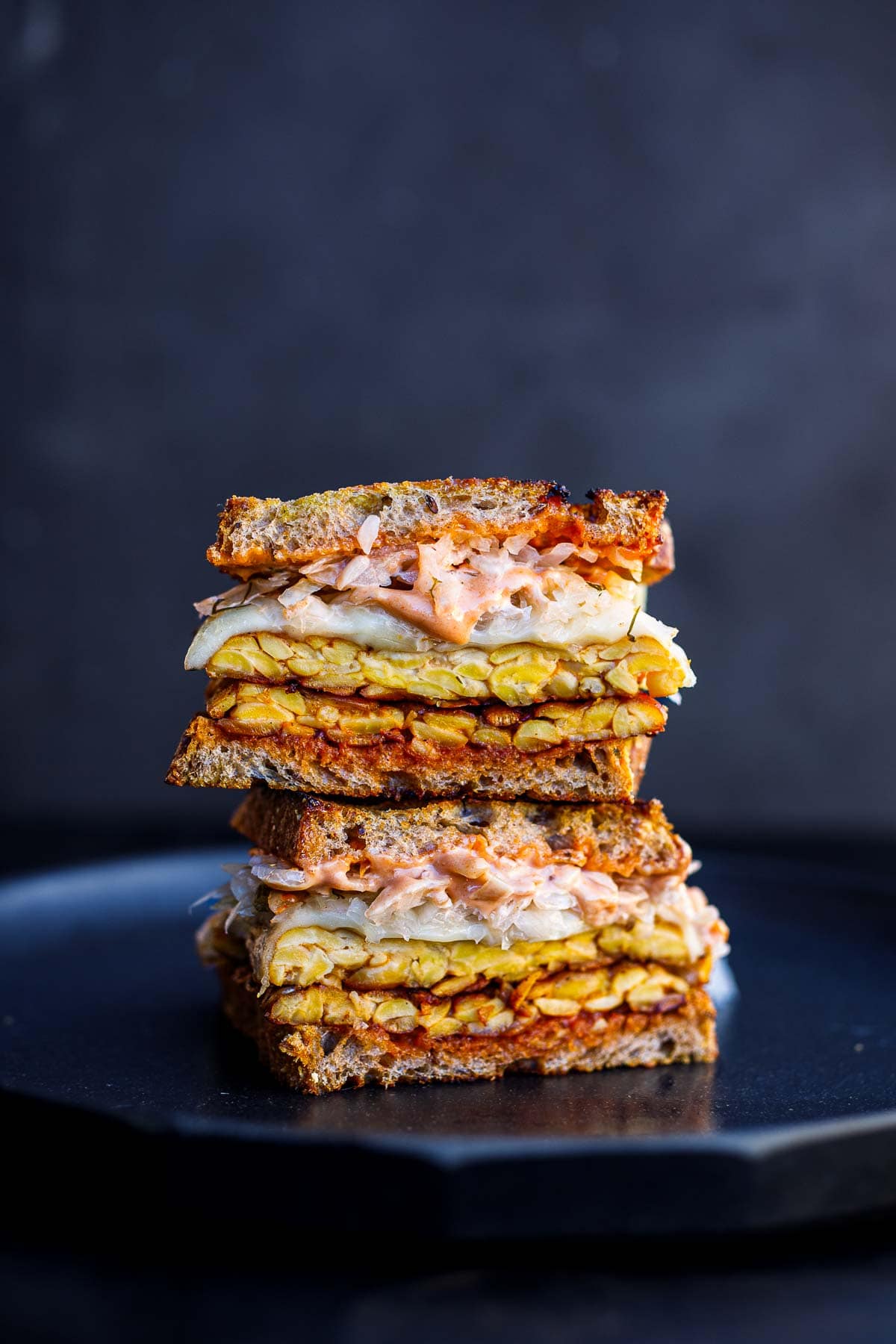 Tempeh Reuben Sandwich