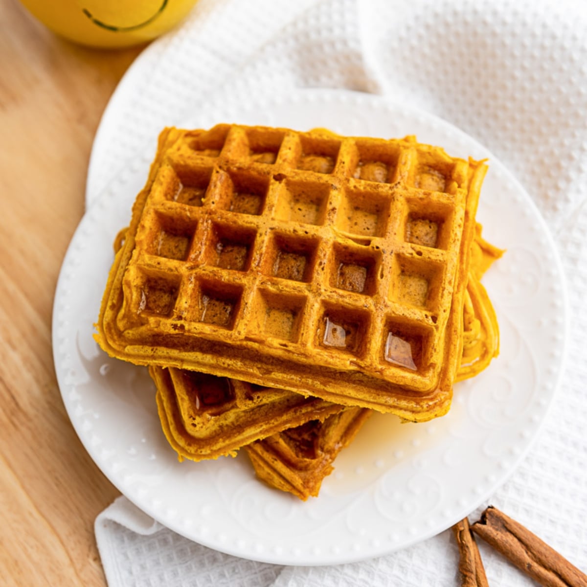 healthy vegan waffles